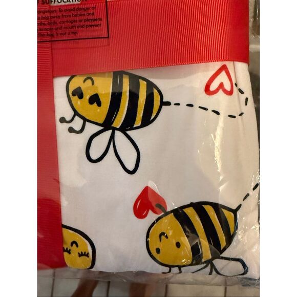 NWT Little Sleepies Bee Mine Large Bamboo Cloud Blanket - Picture 4 of 5